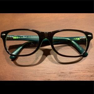 Kid Sized Ray Ban Frames RB 1555 3665